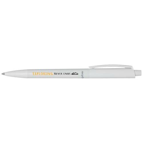 Promotional Martha recycled plastic ballpoint pen (black ink)