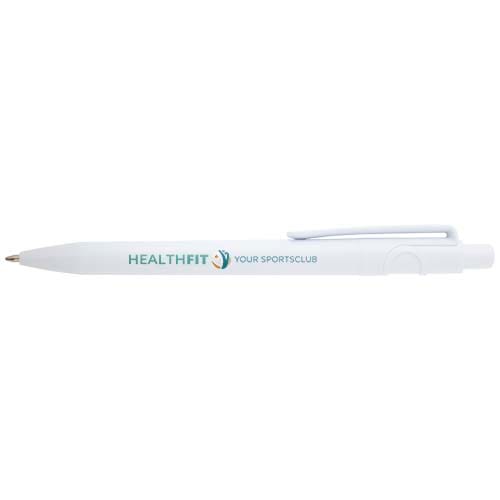 Promotional Unica recycled plastic ballpoint pen (blue ink)