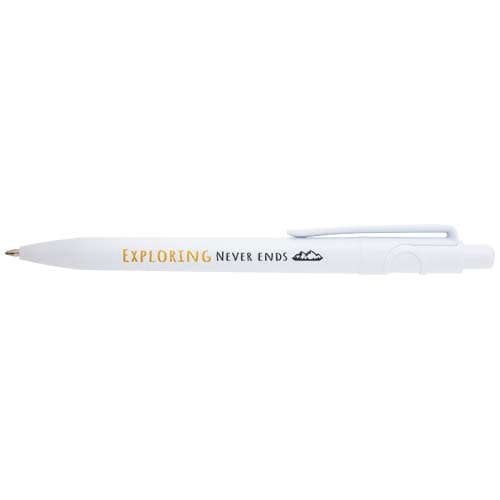 Promotional Unica recycled plastic ballpoint pen (black ink)