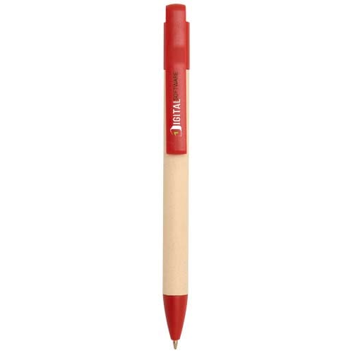 Promotional Liliana sugarcane paper ballpoint pen (blue ink)
