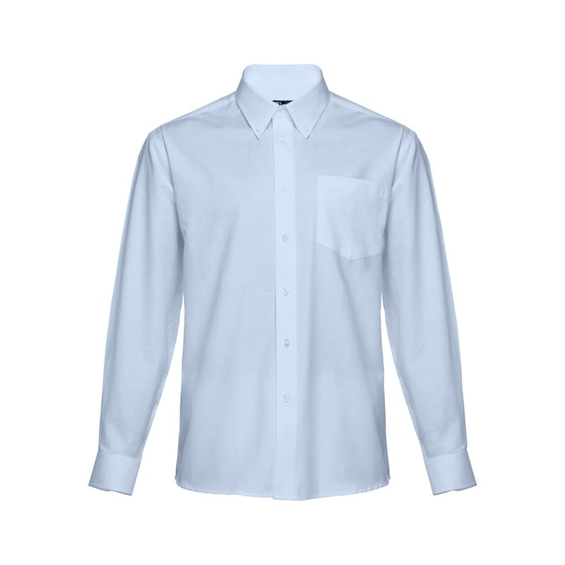 Custom Branded THC TOKYO II. Men's long-sleeved oxford shirt