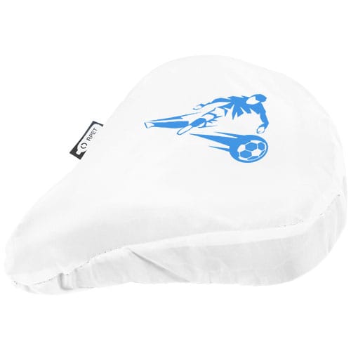 Branded Jesse recycled PET bicycle saddle cover