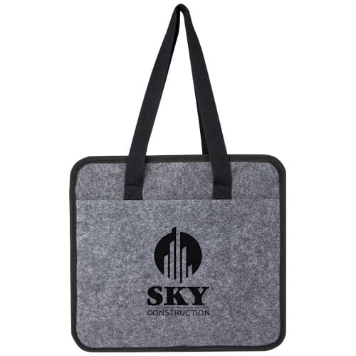 Branded Felta GRS recycled felt foldable car organiser