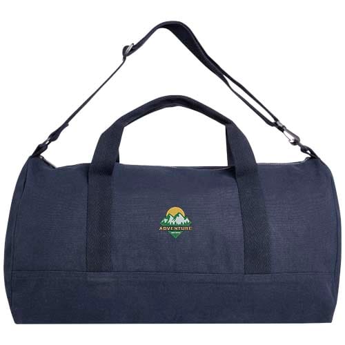 Custom Branded Trace 500 g/m² Aware™ recycled duffel bag 50L