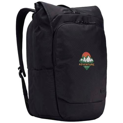 Custom Branded Case Logic Variate 17" recycled expandable roll-top laptop backpack