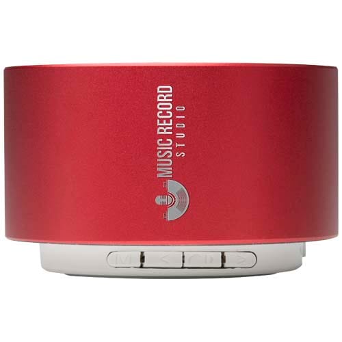 Branded Ankaa 3W recycled aluminium wireless Bluetooth speaker