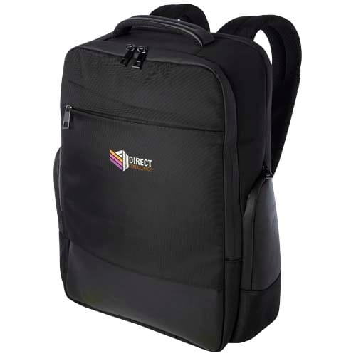 Custom Branded Expedition Pro 15.6" GRS recycled laptop backpack 25L