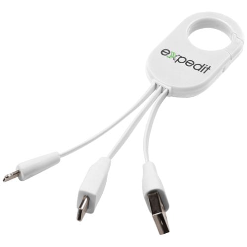 Branded Troop 3-in-1 charging cable