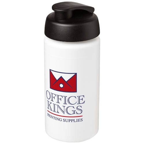 Custom Printed Baseline® Plus grip 500 ml flip lid sport bottle
