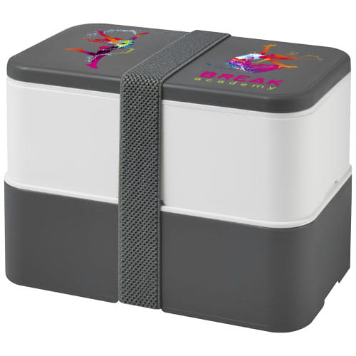 Promotional MIYO 700+700 ml double layer lunch box