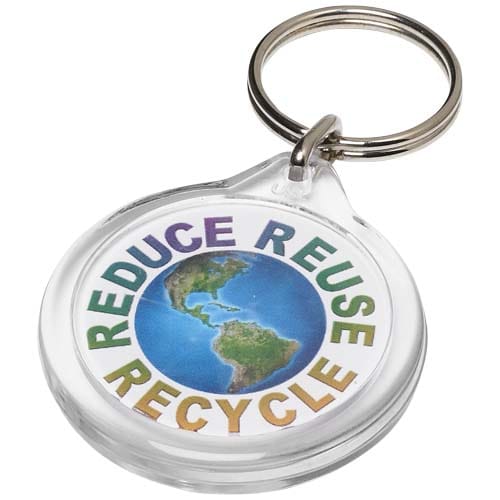 Promotional Orb I7 round keychain
