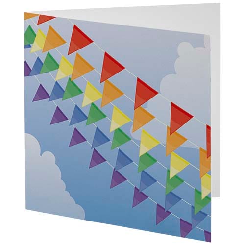 Promotional Herald square greeting card