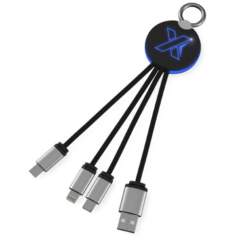 Branded SCX.design C16 ring light-up cable