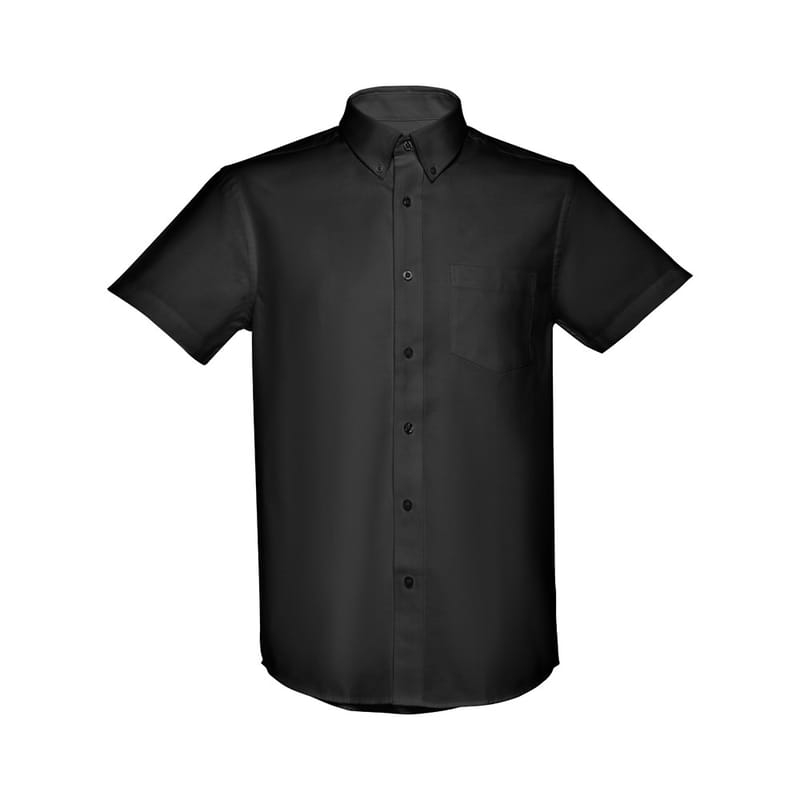 Custom Branded THC LONDON. Men's short-sleeved oxford shirt