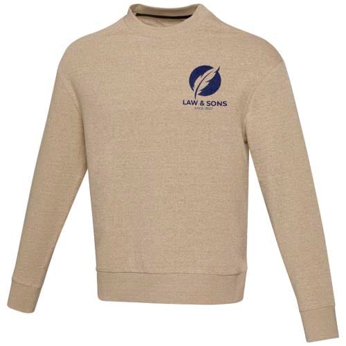 Branded Tin 280 g/m² unisex Aware™ recycled crewneck sweater