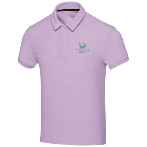 Custom Branded Akoya 230 g/m² GRS recycled terry unisex polo