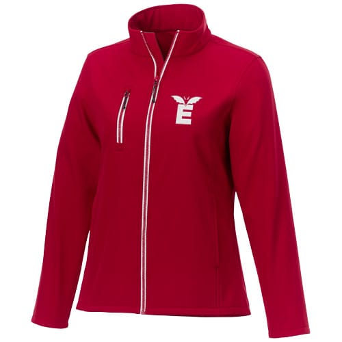 Custom Branded Orion women's softshell jacket