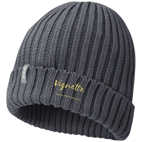 Custom Branded Ives organic beanie