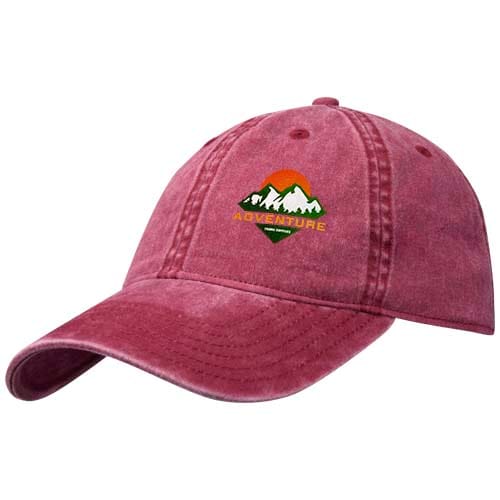 Custom Branded Grafton 6 panel 270 g/m² washed cap
