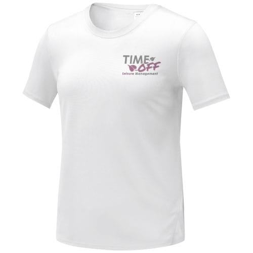 Custom Branded Kratos 105 g/m2 short sleeve women's cool fit t-shirt