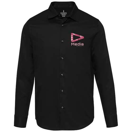 Custom Branded Citrine 185 g/m² twill men's shirt