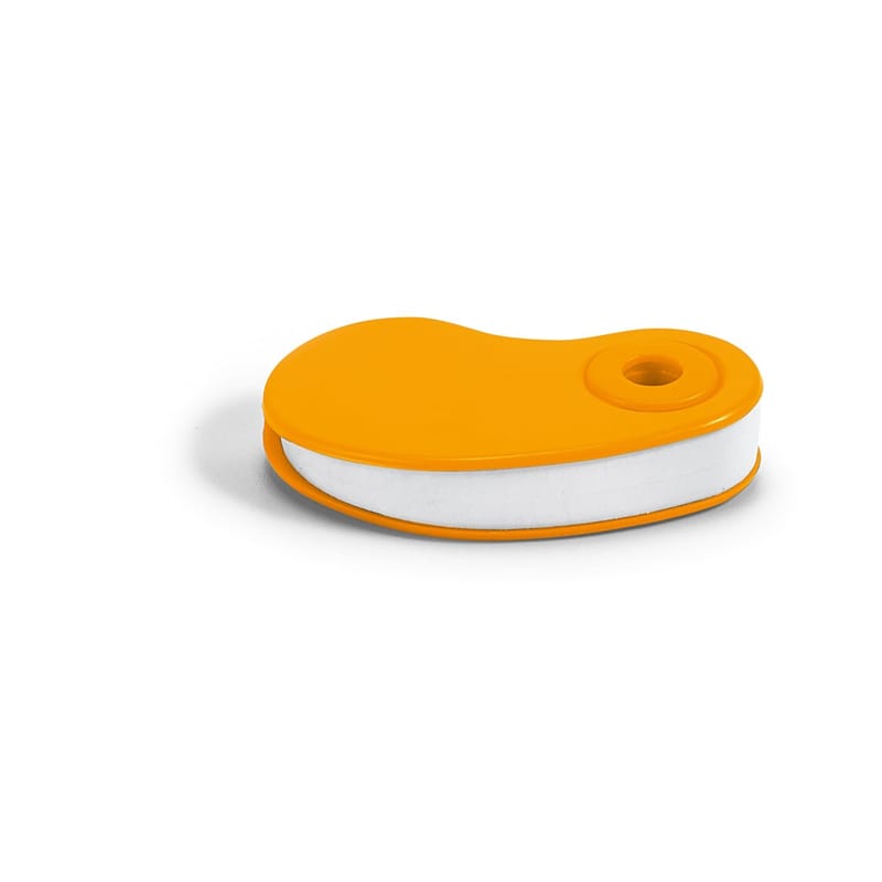 Promotional SIZA. White TPR eraser with PP protective cover