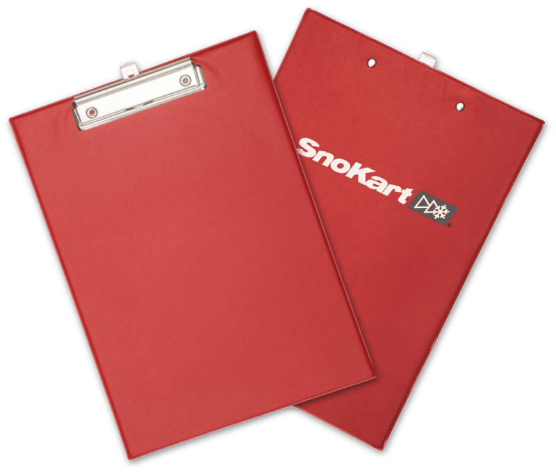 Promotional A4 Clipboard (UK Stock: Red)