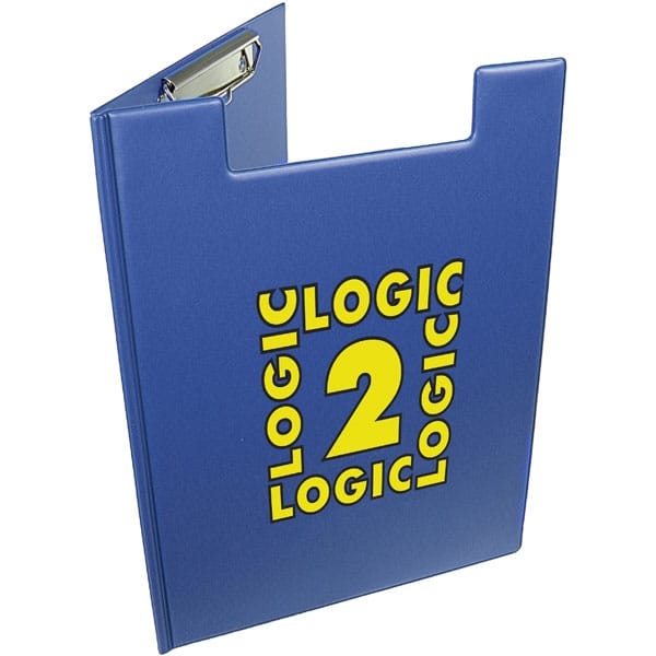 Promotional A4 Folder Clipboard (UK Stock: Royal Blue)