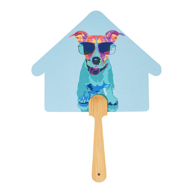 Custom hand fan
