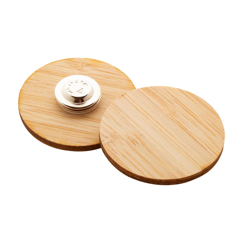 Promotional Bamboo badge