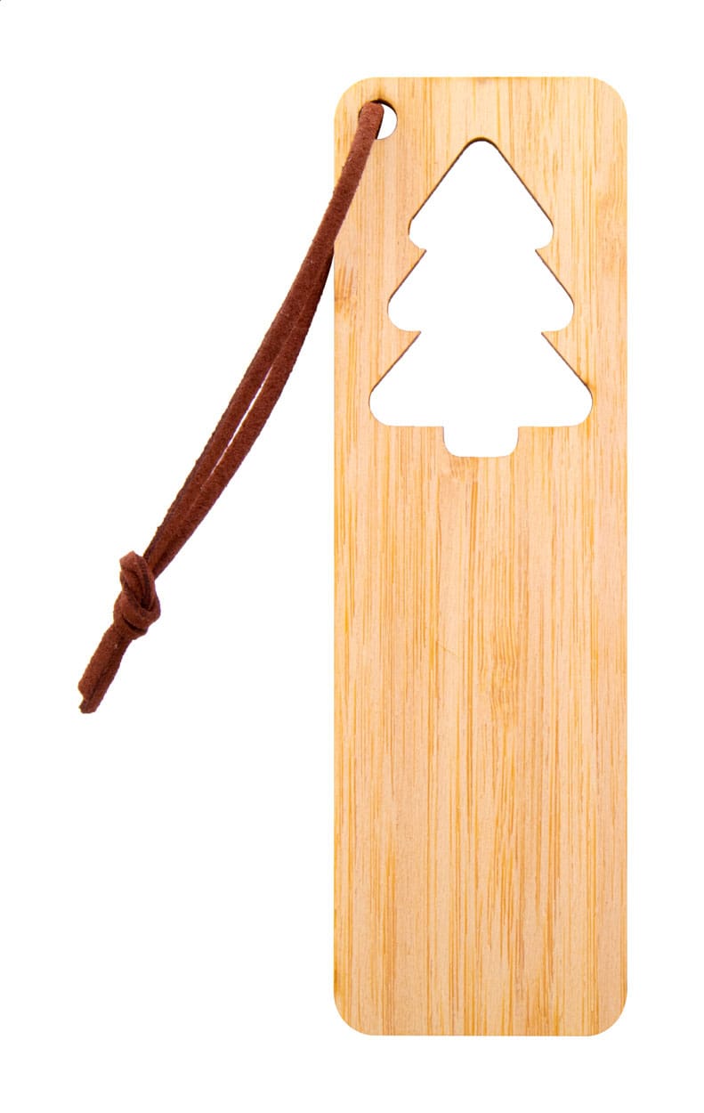 Promotional Christmas bookmark, Christmas tree