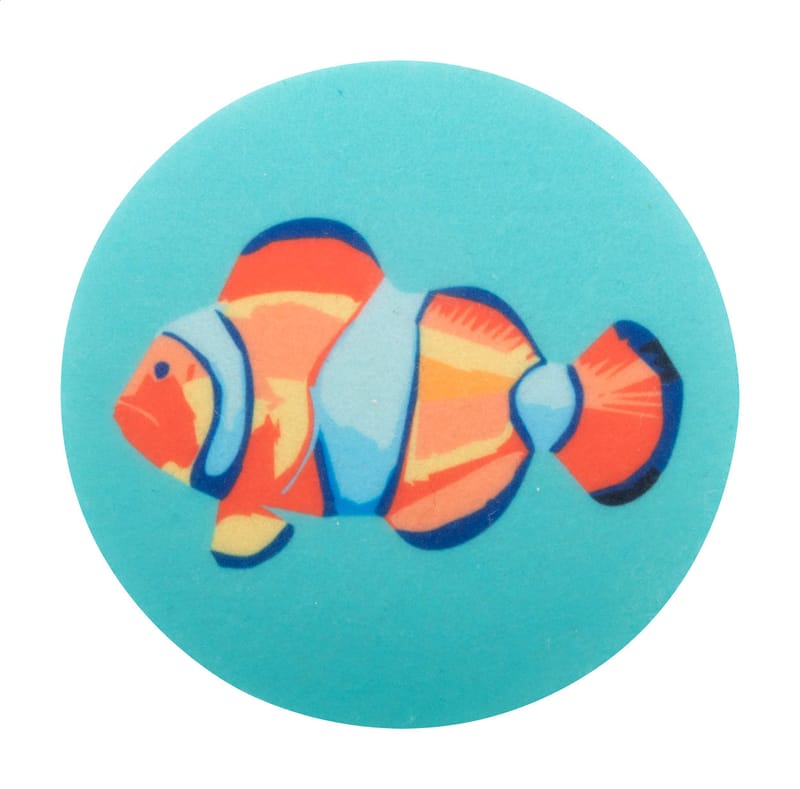 Custom Printed RPET felt coaster, circle