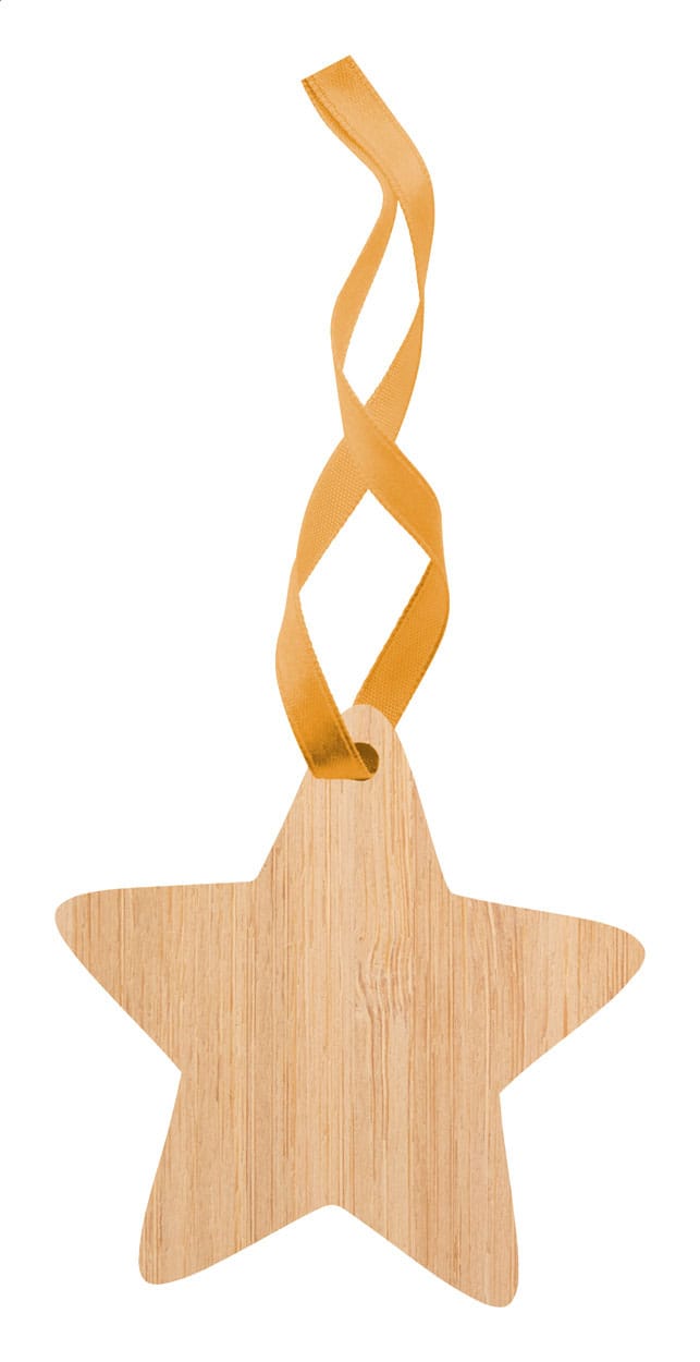 Promotional Christmas tree ornament, star