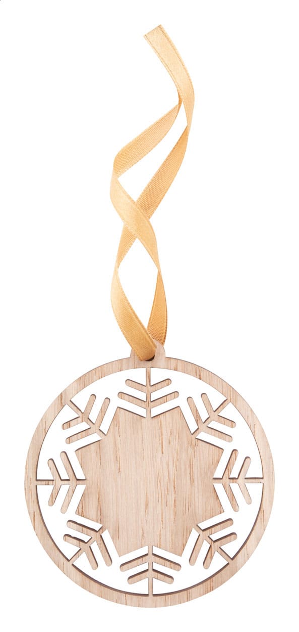 Promotional Christmas tree ornament, snowflake
