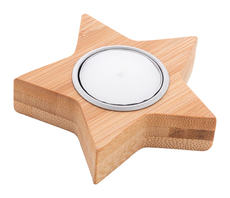 Promotional Christmas candle, star
