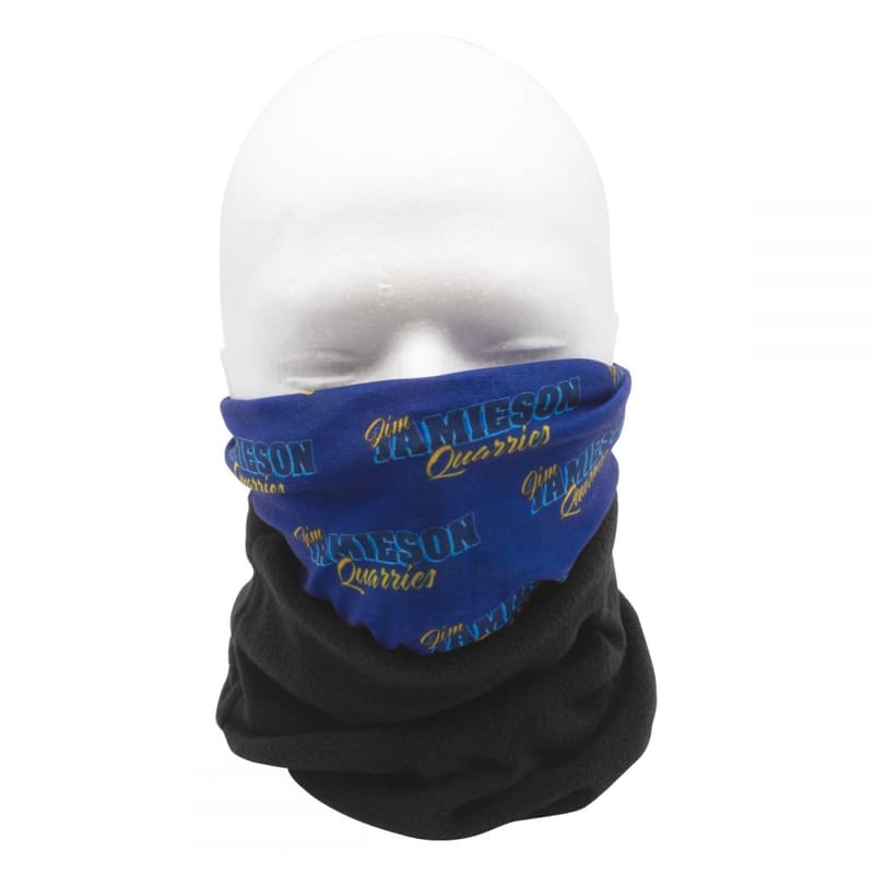 Promotional Full Colour Band-It with Black Fleece