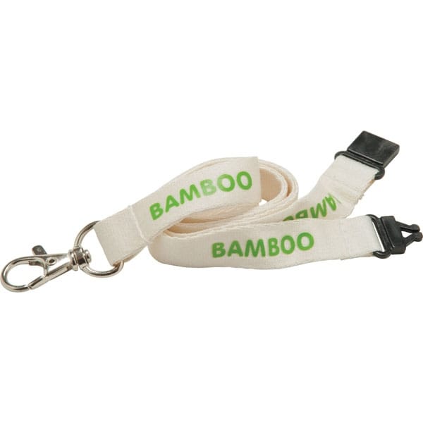 Custom Branded 25mm Bamboo Lanyard