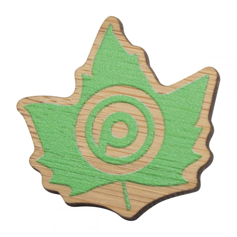 Promotional Bamboo Badge (UK Made: Bespoke 35mm)