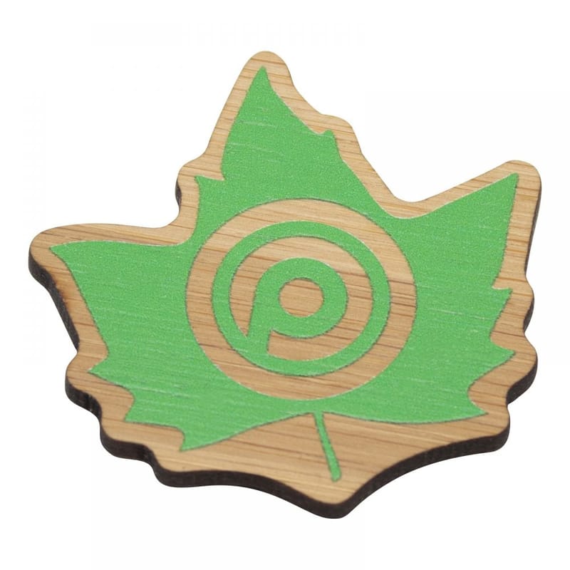 Promotional Bamboo Badge (UK Made: Bespoke 70mm)
