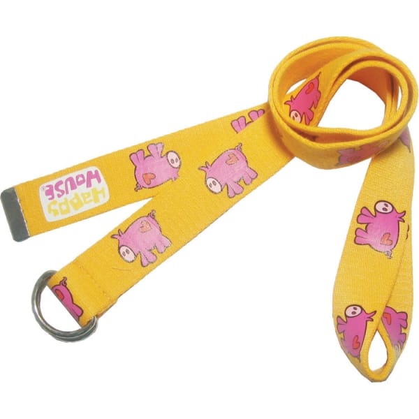 Promotional Polyester Canvas Belt with Double D-Ring Fastening