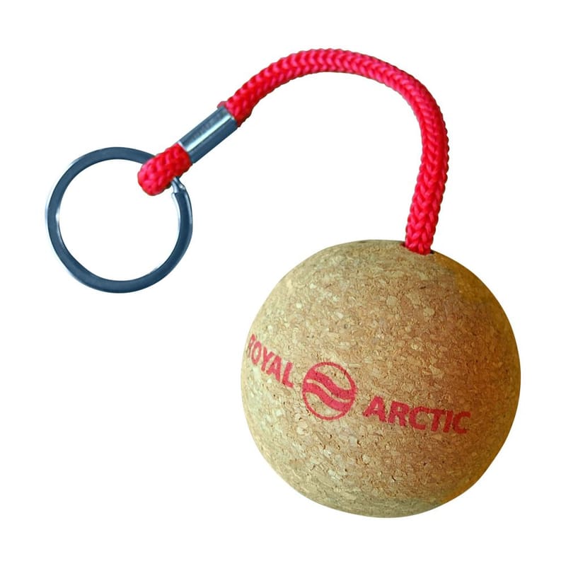 Promotional Cork Keyring Round