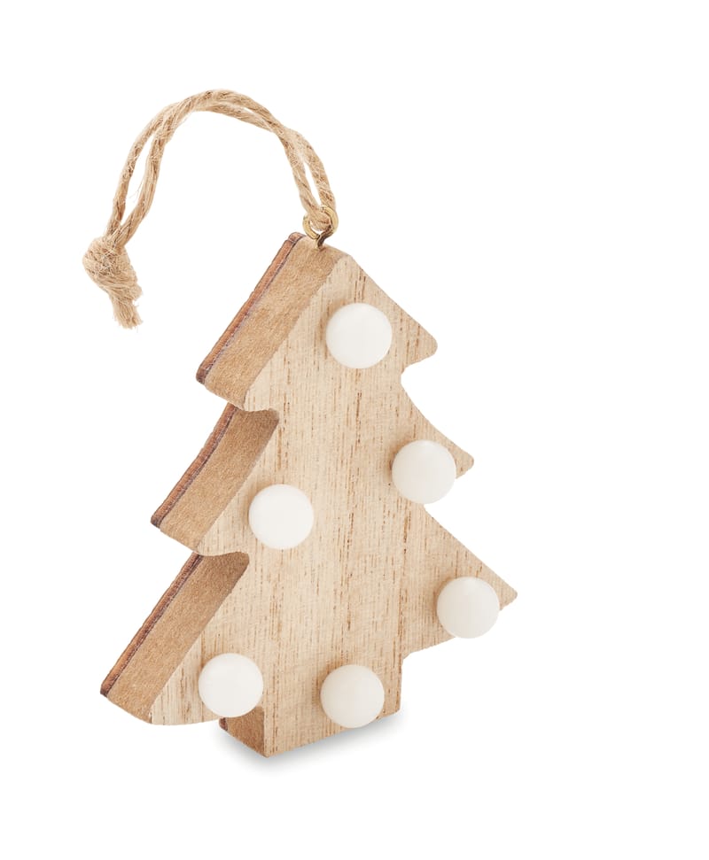 Branded Wooden Weed Tree With Lights