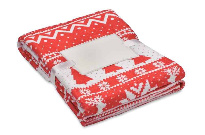 Promotional Rpet Fleece Blanket 190 Gr/m²