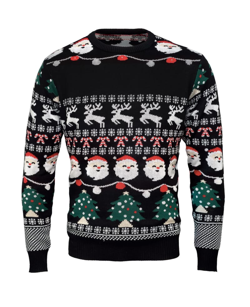 Branded Christmas Led Sweater L/xl