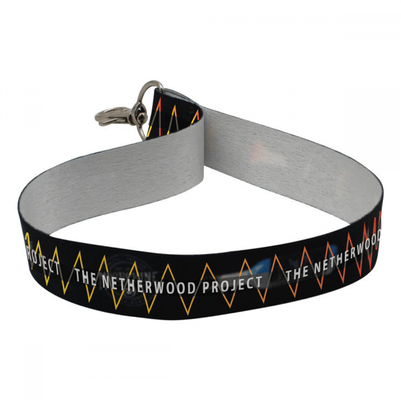 Branded 20mm Recycled PET Dye Sublimation Print Loop Keyring (UK Made)