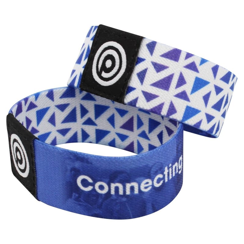 Custom Branded Elastic Fabric Wristband
