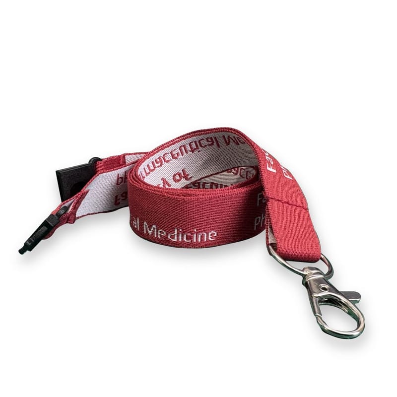 Custom Branded 20mm Executive Woven Lanyard