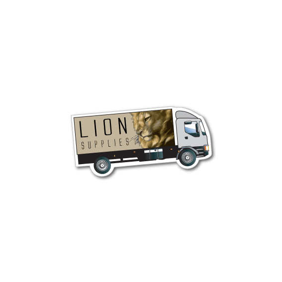 Promotional Lorry 02 45x97mm
