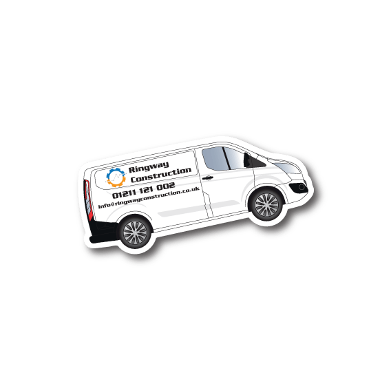 Promotional Transit Van 51x121mm
