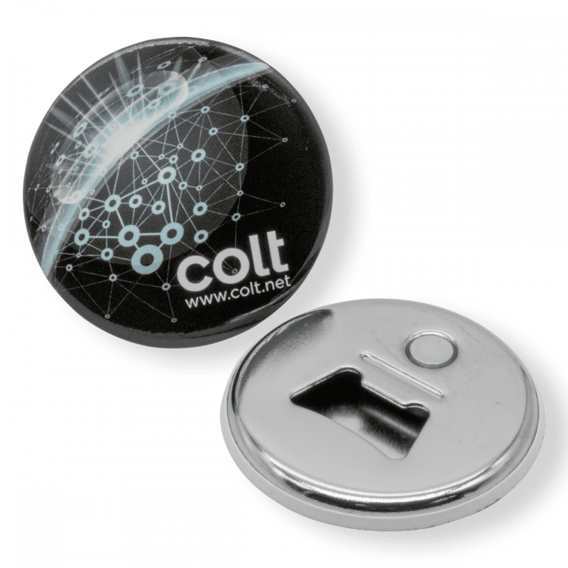 Custom Printed Bottle Opener Fridge Magnet